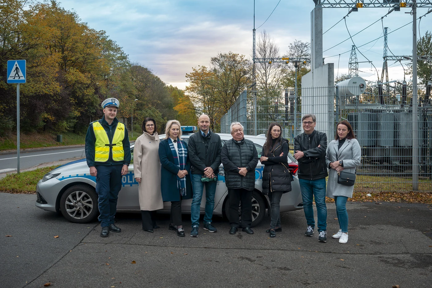 Ludzie fundacji i partnerzy podczas wspólnej inicjatywy